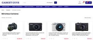 A Comprehensive Guide to Buying Mirrorless Cameras Online